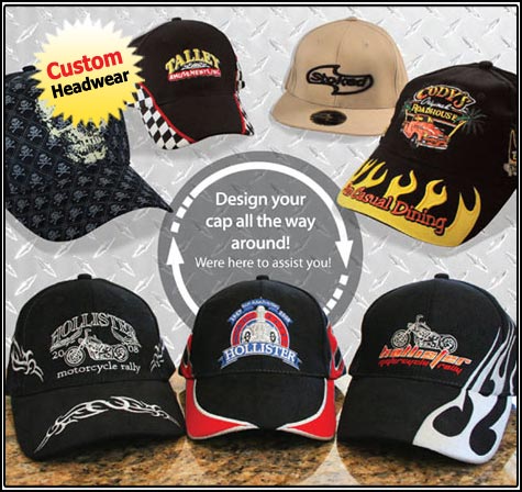 Custom Headwear Caps Visors
