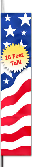 Tall American Flag USA