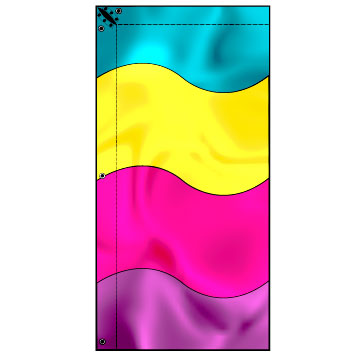 CF3 4'x2' Outdoor Flag