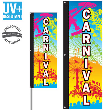 Carnival Print Flag