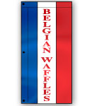 Belgian Waffles Concession Flag