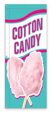 Cotton Candy Concession Food Flag