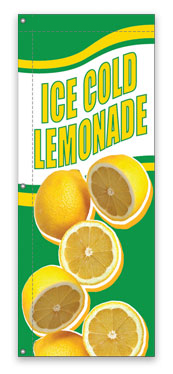Ice Cold Lemonade Concession Food Flag