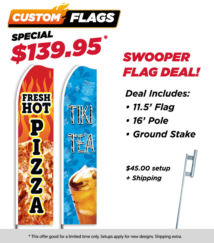 Swooper flag kit deal