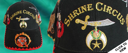 Shrine Circus Caps Hats Headwear
